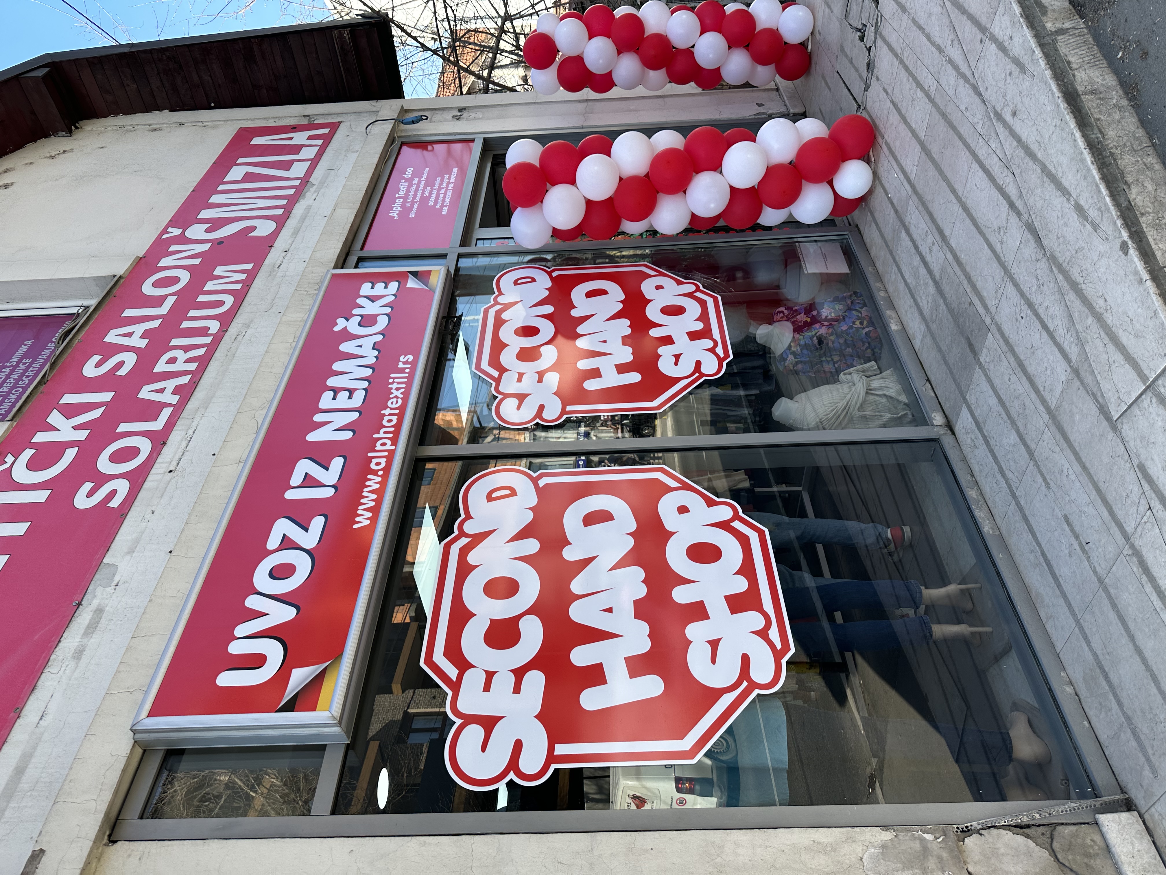 Alpha textil Second hand shop | Beograd-Banjica | Paunova br.8a